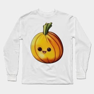 Smiling Pumpkin Long Sleeve T-Shirt